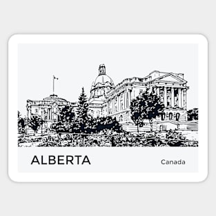 Alberta Canada Sticker